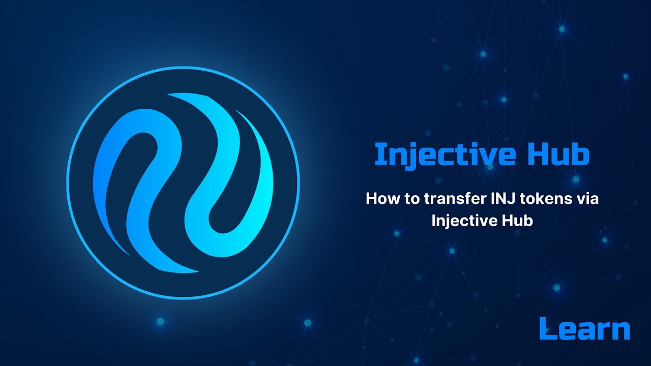 Transfer Inj 6l How to transfer INJ tokens via Injective Hub - YouTube