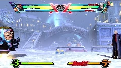 UMVC3 M.O.D.O.K. Jamming Bomb