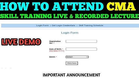 Live Demo :- How To Join Skill Training Live Or Recorede Lecture