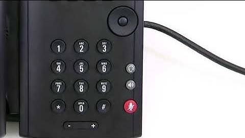 Polycom VVX 101 Video Tutorial