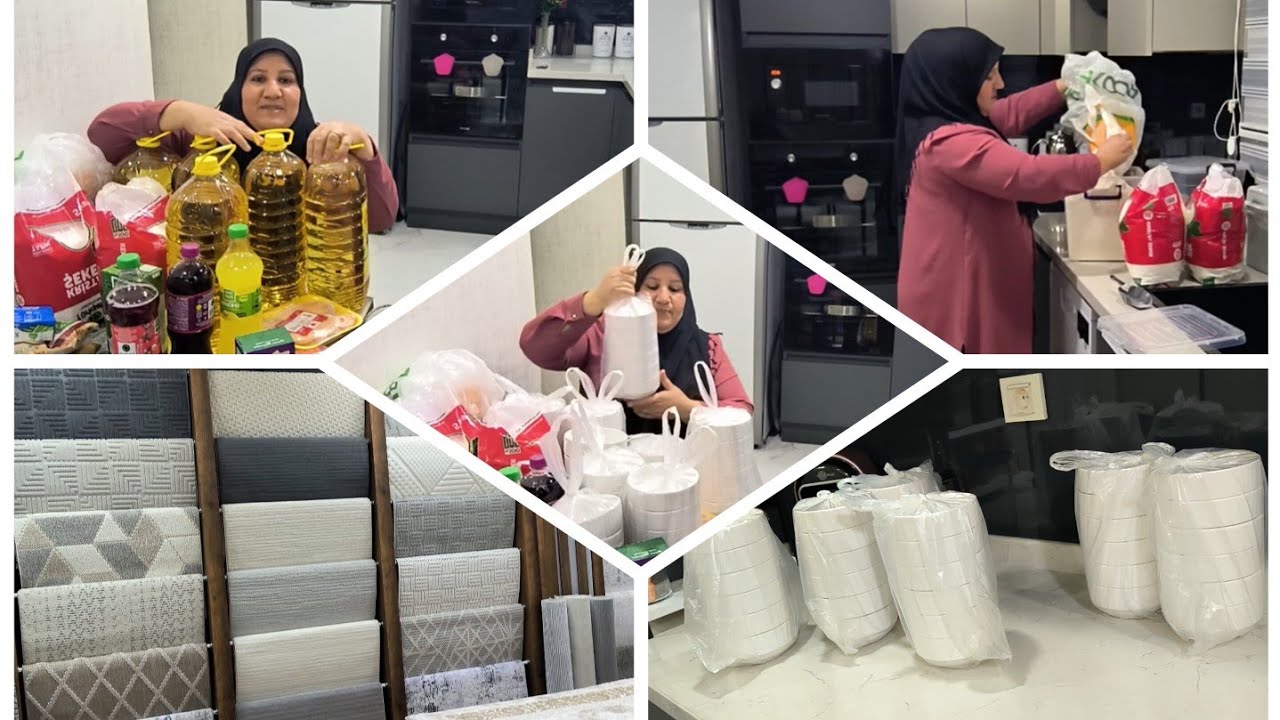 ALIŞVERİŞ‼️ANNEME DERMANA ELMASA BANA NELER ALDIK‼️KORİDORA VE MUTFAĞA HALI BAKIYORUZ SİZCE HANGİSİ