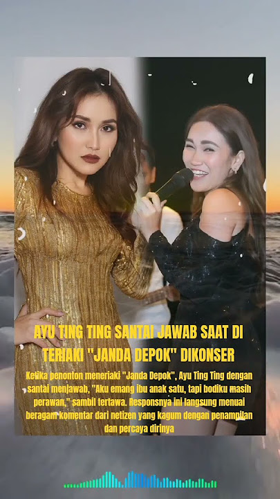 Ayu Ting Ting Santai Jawab Saat Diteriaki
