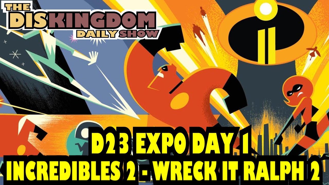 d23 expo map Incredibles 2, Toy Story 4, Wreck It Ralph 2 | D23 Expo Day 1 Recap | DisKingdom Daily Show