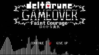 【立体音響】Deltarune Chapter2「Faint Courage (Game Over) - ほのかな勇気(ゲームーバー)」『超』立体音響＆高音質　※ヘッドホン、イヤホン必須