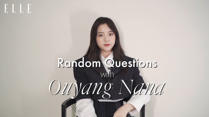 MOYNAT on X: Chinese singer Ouyang Nana and her favorite way to