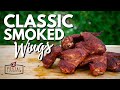 Smoked Chicken Wings Recipe - How to BBQ Chicken Wings for Beginners EASY