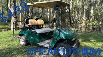 How Good Is The Cheapest Lithium Golf Cart Battery on Amazon? Ezgo Txt Series Lithium Conversion