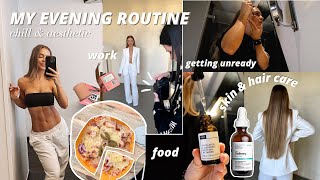 MY EVENING ROUTINE 2022 | skin and haircare, cozy & relaxed