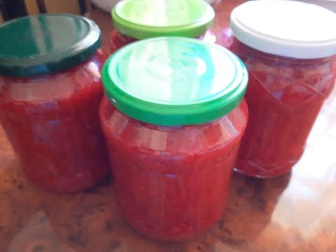 მალინა შაქრით  ზამთრისთვის Малина перетертая с сахаром. Заготовки на зиму