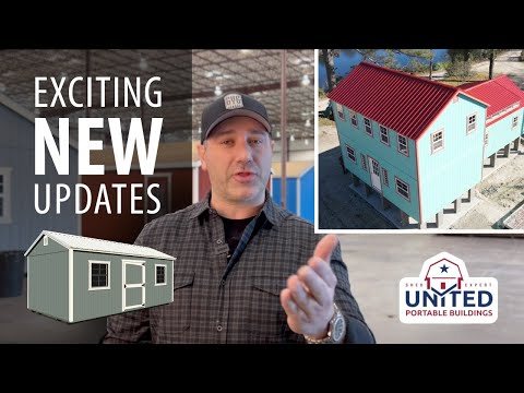 Exciting New 2022 Updates from United Portable Buildings!