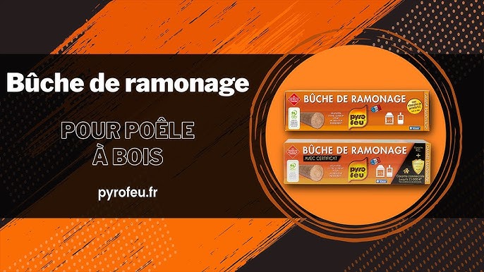 Bûche de ramonage poêle & cheminée, Starwax