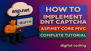 How To Use Captcha In Asp.Net Mvc Core 6.0||Captcha In MVC Core 6||Use DNTCaptcha||Apply DNTCaptcha