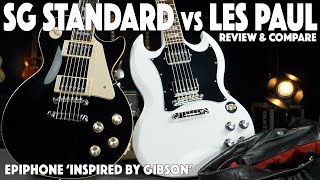 Epiphone SG Standard vs Les Paul Standard 60's - Side by Side - Review & Comparison