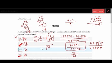 AFQT Practice Test 8: Arithmetic Reasoning