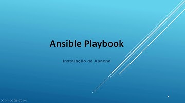 Ansible : Playbook - Instalação apache em centos