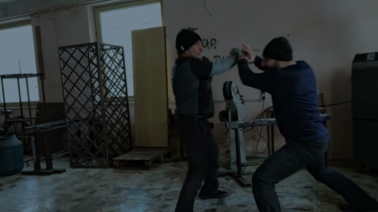 High-Level Knife Fight Choreography – Cinematic Loop Combinations | Stunt Training