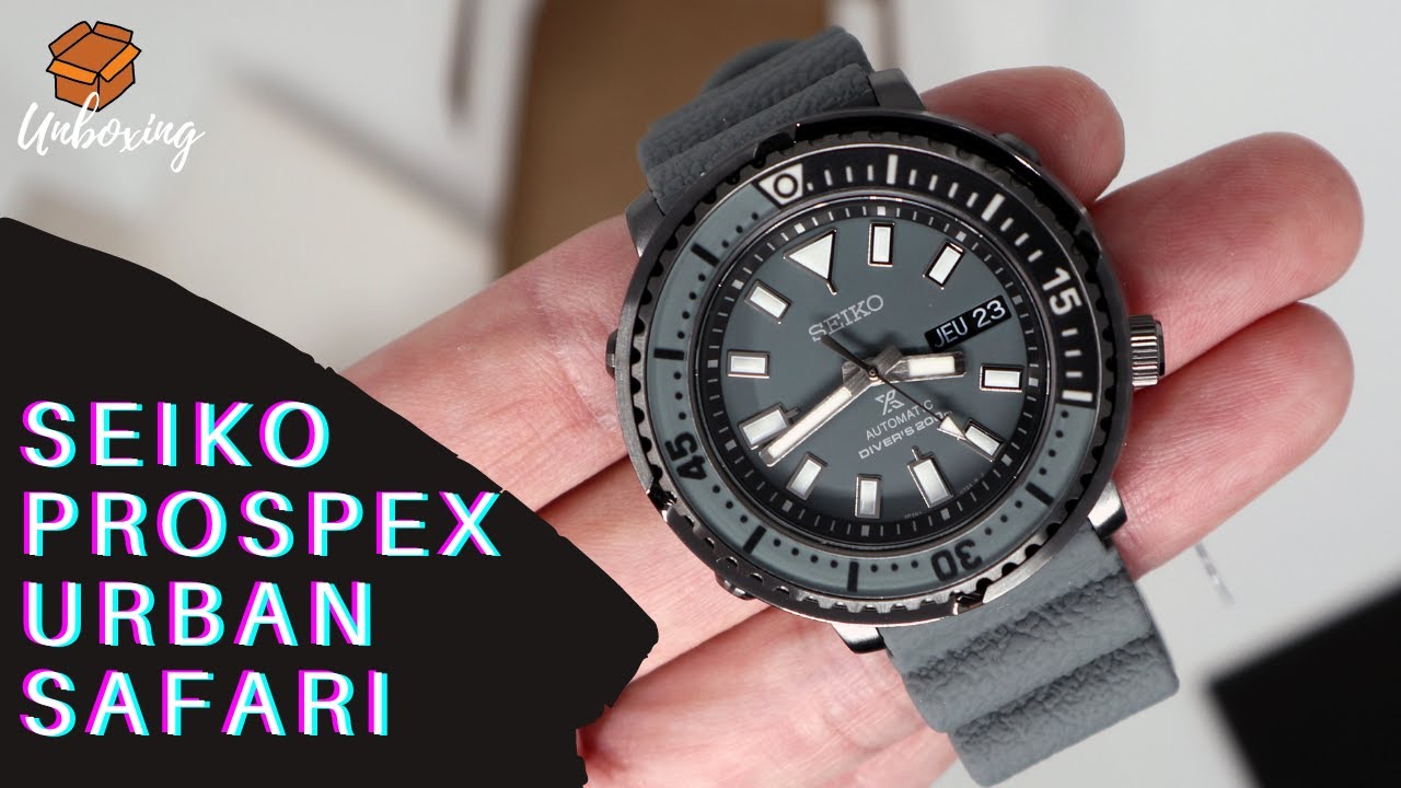 Unboxing 2020 Seiko Prospex Street Urban SRPE31K1 -