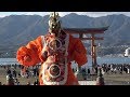 2019宮島厳島神社・元始祭 舞楽 「陵 王」