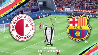 Fifa 20 | slavia prague vs barcelona champions league goals &
highlights