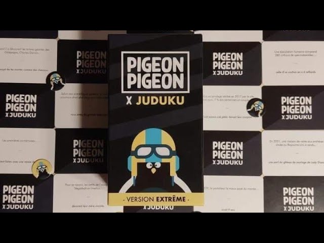 Avis: Pigeon Pigeon, un jeu d'ambiance entre amis ou en famille !