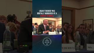 Logan Federico was brutally murdered by a career criminal with 39 arrests and 25 felonies.
