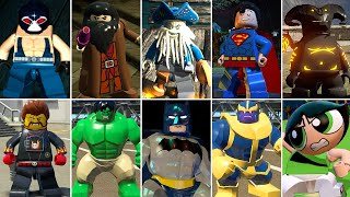 All Super Strength Characters in LEGO Videogames (Part 1)