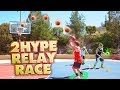 2HYPE BASKETBALL SKILLS RELAY RACE!
