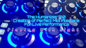 HUMANIZER V2.0: Mesmerizing Light Circle Effects Controlled by Rotary Encoder #ableton #electro #diy