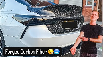 Installing a Carbon Fiber Trunk to the 2018-24 Camry ​⁠@kingofcarbonfiber (Full Episode😳)
