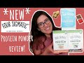 FOUR SIGMATIC PLANT BASED PROTEIN POWDER REVIEW | Taste + Recipe test!