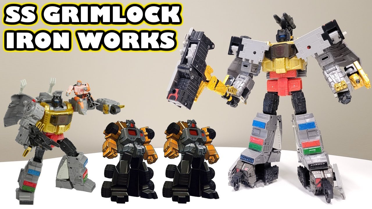 Tutorial Transformers WFC Fan Mode "Iron Lock" featuring Grimlock and