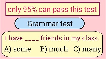 English Grammar Quiz | 25 MCQs with Answers | Test Your Grammar Skills
