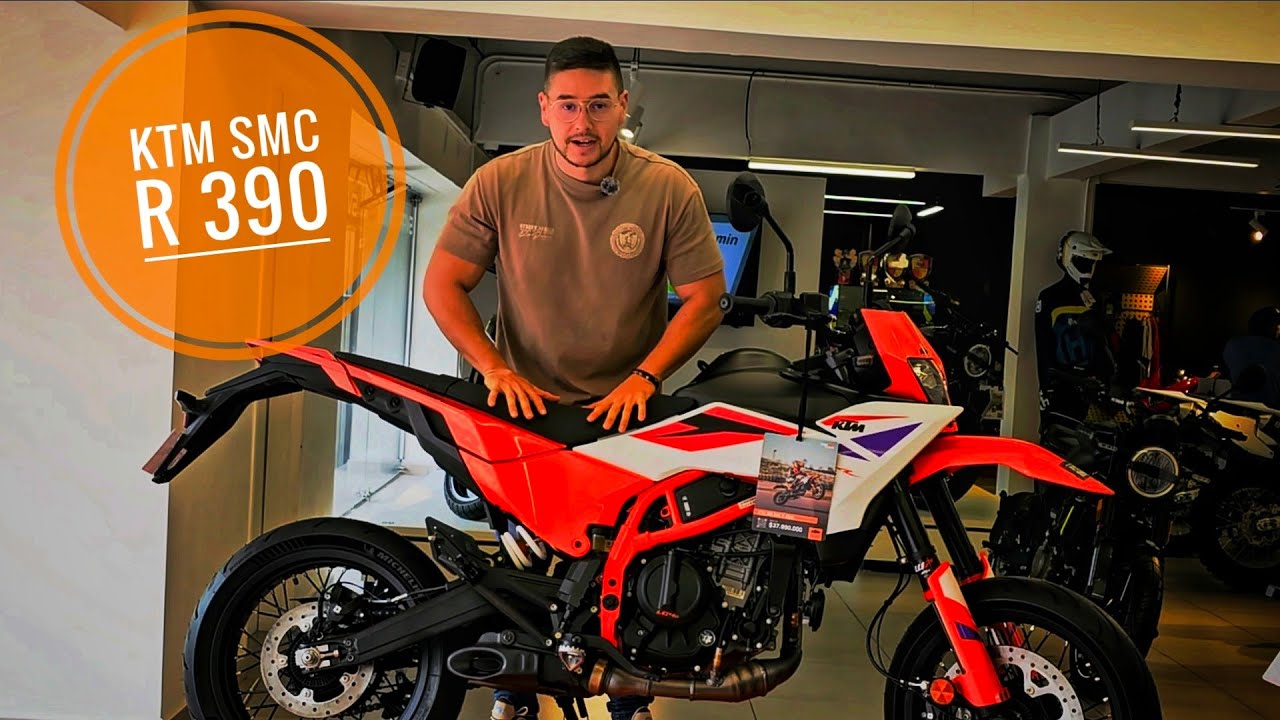 KTM SMC R 390, una supermotard de 38 M.