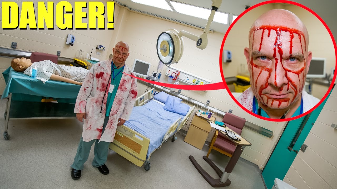 IF YOU SEE THIS BLOODY DOCTOR INSIDE A HOSPITAL, RUN! (IT'S NOT SAFE)