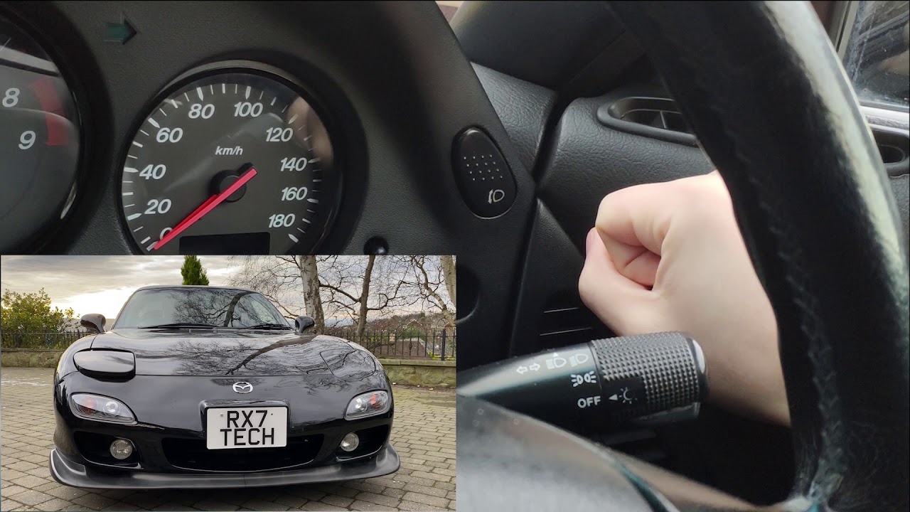 RX7 Prototype Sleepy Eye & Wink Mod - YouTube