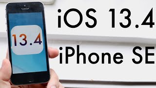iOS 13.4 On iPhone SE! (Review)