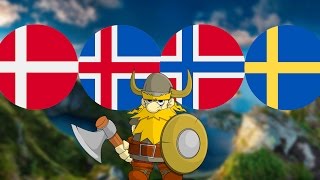 Германцы №1 : норвежцы, шведы, датчане, исландцы, фарерцы
