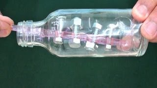 Impossible bottle tutorial （不可能なボトル・種明かし）