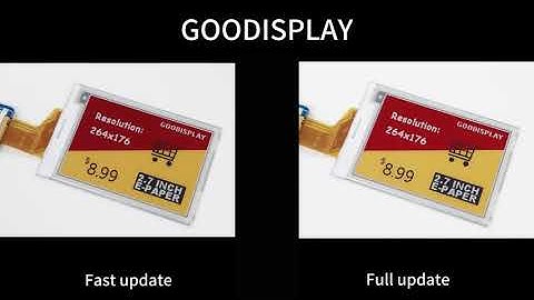 Fast 4-Color E-Ink is HERE! Good Display 2.7" RYBW Module Hands-On & Speed Test