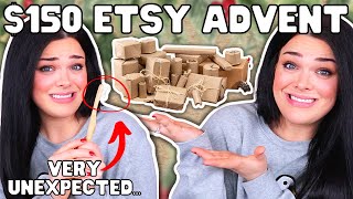 NOT WHAT I WAS EXPECTING! $150 Etsy 'Self Care' Advent Calendar Unboxing