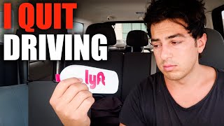 Why I QUIT Driving For Lyft...