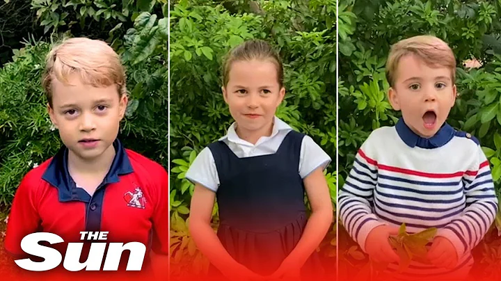 Princes George and Louis and Princess Charlotte star in adorable video with Sir David Attenborough
