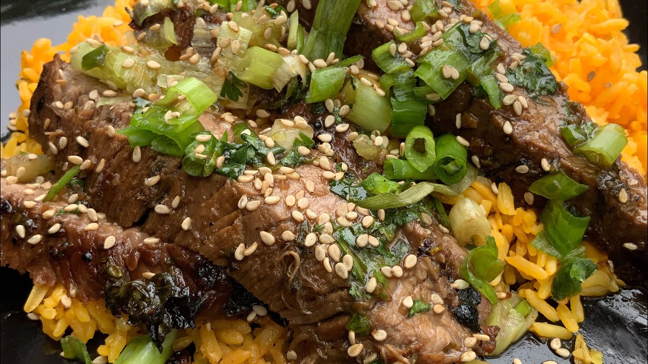 BEST FLANK STEAK MARINATE FOR THE GRILL - YouTube