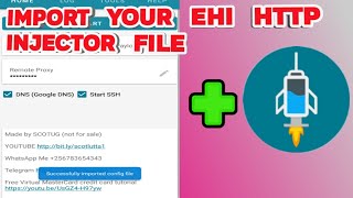 How to import ehi file to http injector updates screenshot 4
