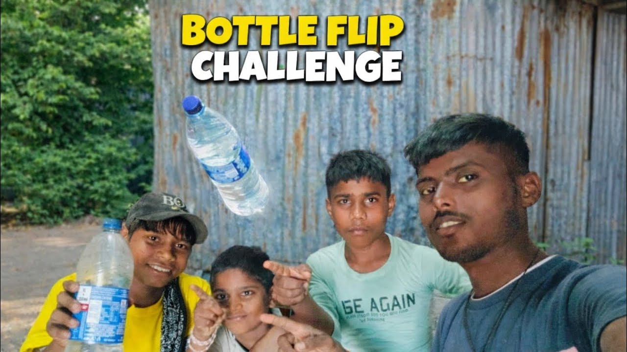 BOTTLE FLIP CHALLENGE RECORD?! (You Won't Believe This!)