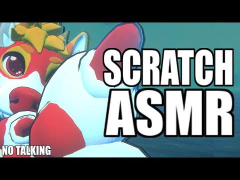 [Furry ASMR] Intense fluffy scratchies for intense tingles (NO TALKING) ☝️