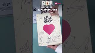 Shook the universe, a powerful album that seizes Kep1ian!🚀 Kep1er's Signed Album Unboxing📦 #shorts