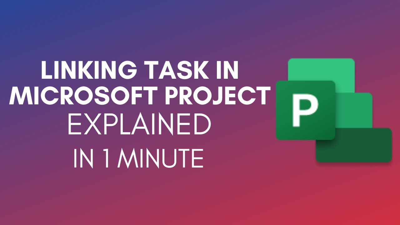 How To Link Task In Microsoft Project? (2024) YouTube