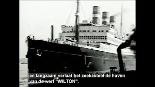 1930 Proefvaart  SS Statendam III