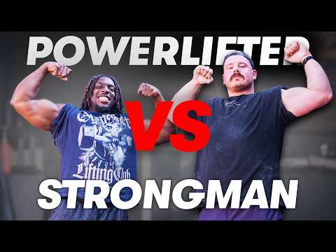 Grip Strength Showdown: Powerlifter vs Strongman - feat. Nonso Chinye